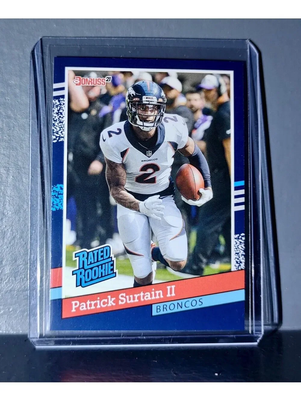 Patrick Surtain II 2021 Panini NFL Rated Rookie Retro #38 Rookie Card 1/2231